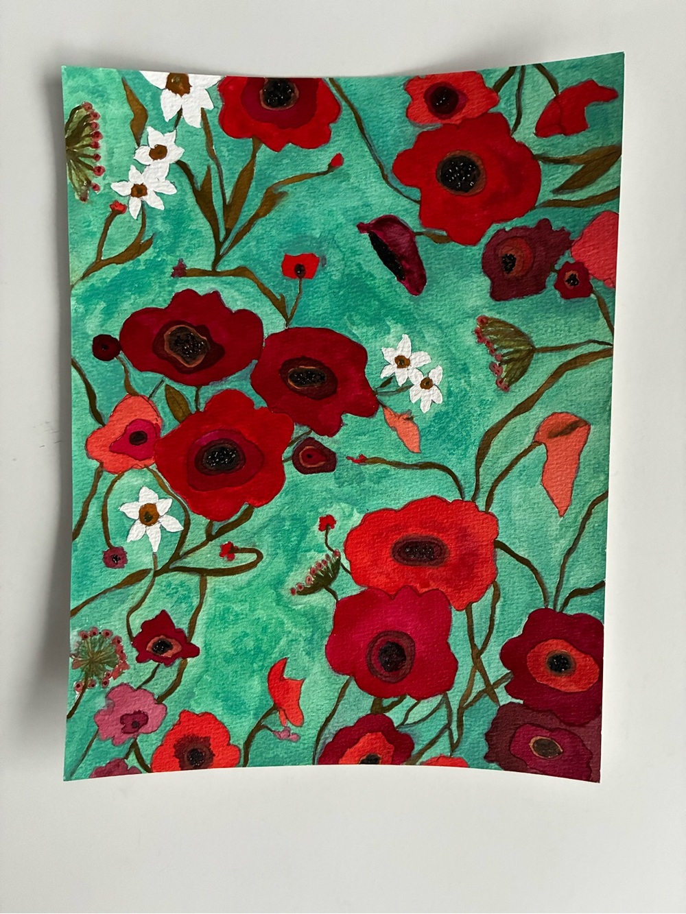 Watercolor Floral Art